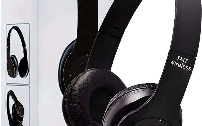 Koptelefoon - Zwart - Draadloos - Bluetooth - Bedieningspaneel - SD Kaartlezer - Bellen - met Ingebouwde Microfoon - tot 10 Meter - Telefoongesprek - Hoofdtelefoon Kinderen - Verstelbaar - Headphones - Cadeau - Oplaadbaar