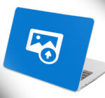 Laptop sticker aanpasbaar