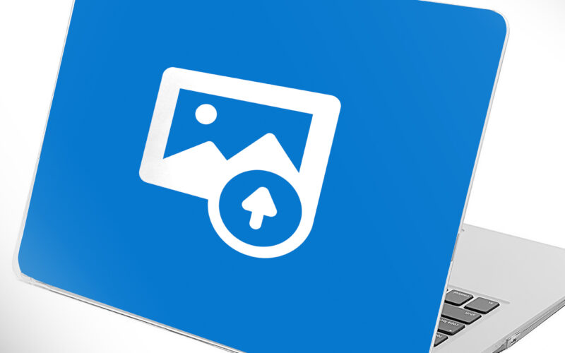 Laptop sticker aanpasbaar