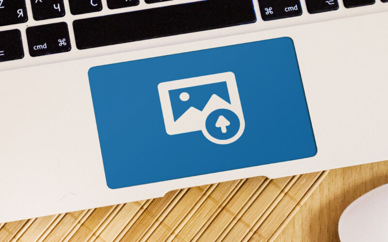 Laptop sticker touchpad image personnalisée