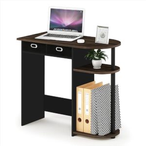 Laptoptafel, thuiskantoor, bureau, eenvoudige montage, metalen frame, 39.6 x 80 x 72.4 cm