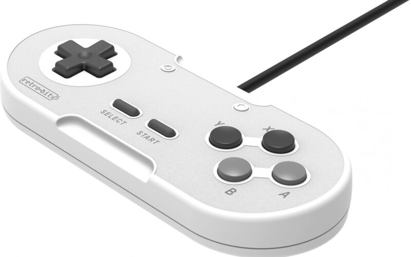 Legacy16 Wired Controller Classic Grey (Retro-Bit)