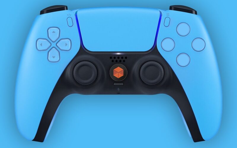 MNR - PS5 - Dualsense Modded Controller - Geen Stickdrift - Hall Effect - Blauw - Geschikt voor PS5 & PC