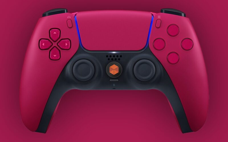 MNR - PS5 - Dualsense Modded Controller - Geen Stickdrift - Hall Effect - Rood - Geschikt voor PS5 & PC