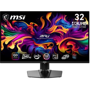 MSI MPG 321URX QD-OLED 32 4K Ultra HD 240Hz OLED Gaming Monitor