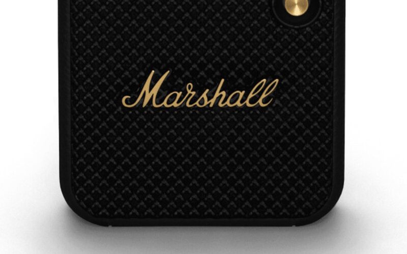 Marshall Willen - Bluetooth Speaker - Zwart & Metaal