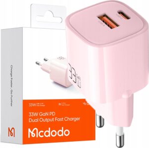 Mcdodo® Snellader - Oplader - Voor telefoon - USB-C USB-A - 33W