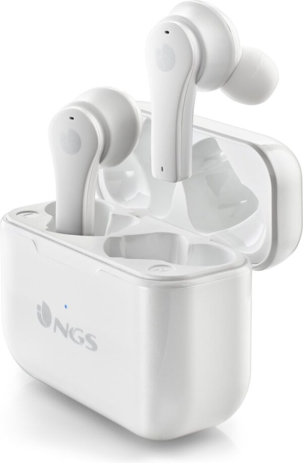 NGS Artica Bloom White Bluetooth True Wireless Bluetooth Koptelefoon - Wit