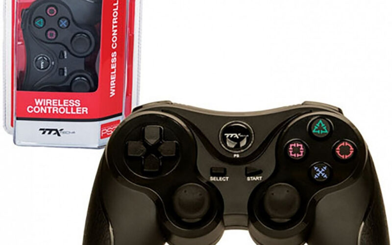 PS3 Wireless Controller Black (TTX Tech)