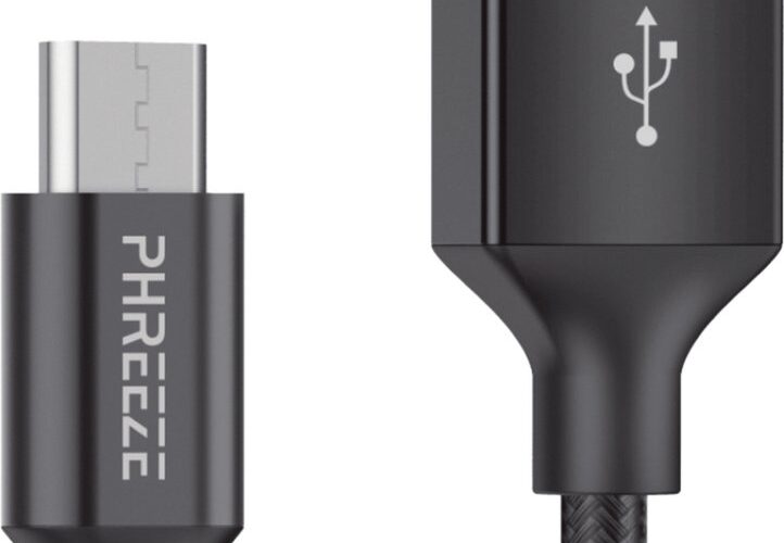 Phreeze Sterke USB-C Kabels - 1 Meter - 2.4A - Type-C Datakabel + Snellaadkabel - Fast Charge - Nylon - Fast Charge Oplader - Universele USB C Snoer