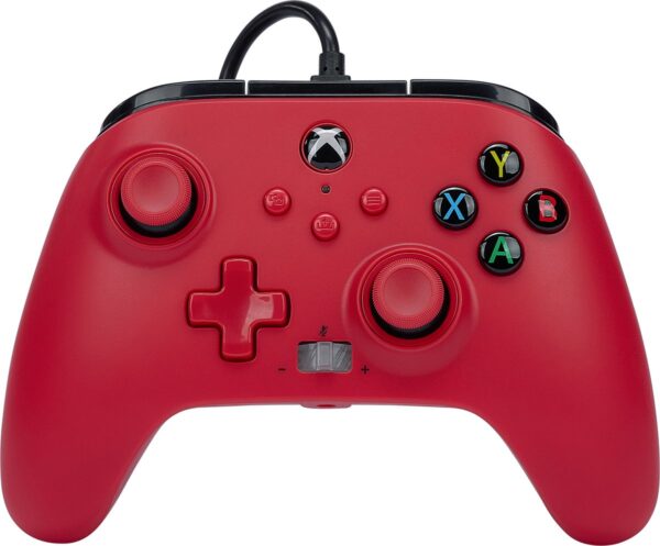 PowerA geavanceerde bedrade controller voor Xbox-series X|S - Artisanaal Rood