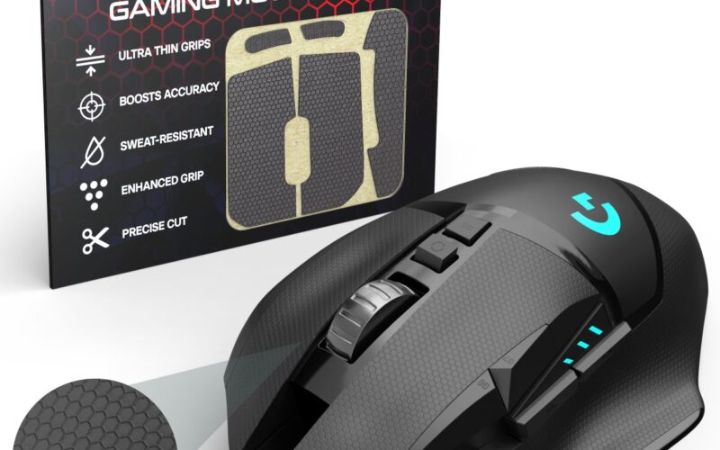ProFPS Muis Grip Tape voor Logitech G502 HERO & G502 Lightspeed - Anti-Slip Mouse Grips - Gaming Muis Stickers voor Maximale Grip & Precisie - Zweetbestendig & Voorgesneden