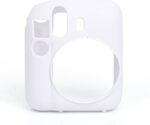 Siliconen Case Geschikt Voor Fuijifilm Instax Mini 12 - Klei Wit