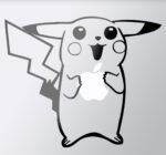 Sticker Laptop Pickachu