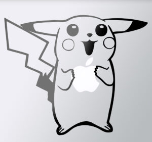 Sticker Laptop Pickachu