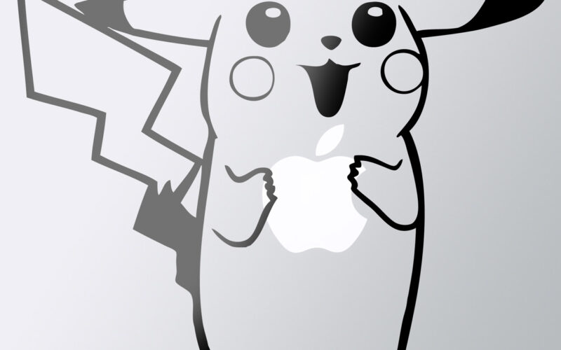 Sticker Laptop Pickachu