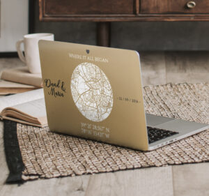 Stickers voor laptop waar het allemaal begon
