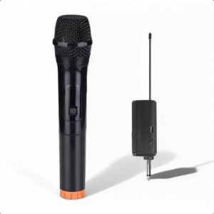 TechEssentials® Draadloze Microfoonset - 2.4Ghz - USB-C Ontvanger - Plug & Play | Karaoke - Studio - 3.5-6.3mm Jack - ASMR - Geschikt Voor JBL Speaker