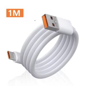 The smart place® - oplaadkabel usb-a naar usb-c - datakabel- oplader kabel 1 meter - wit - 3.0