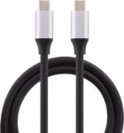 USB-C naar USB-C kabel - Oplader en data kabel - 3A snellader - 50 Centimeter kort - Oplaadkabel - zwart
