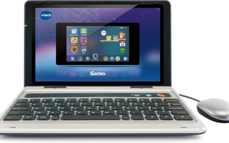 VTech Genio Mijn Eerste Laptop, AZERTY klavier