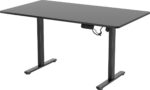 Vestland Zit-Sta Bureau Elektrisch In Hoogte Verstelbaar - Conform ARBO-norm - Geheugenfunctie - 140 x 80 CM - Zwart