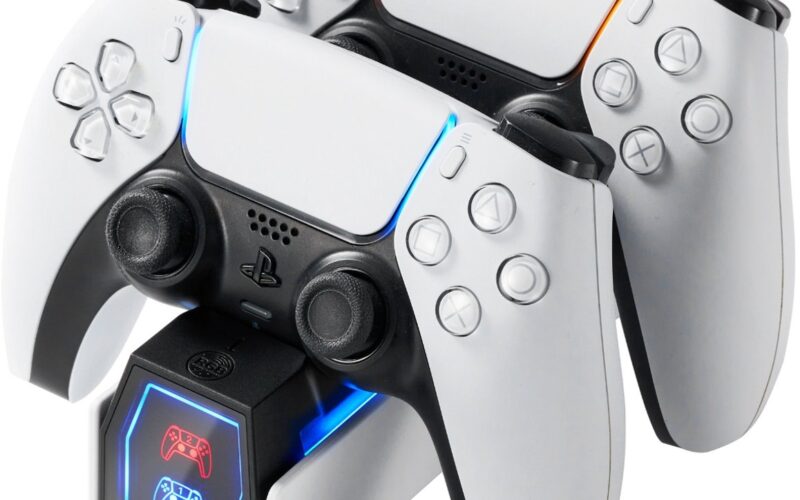 YONO Oplaadstation geschikt voor Playstation PS5 DualSense Controller - Dual Oplader - Charging Dock - Accessoires - Wit