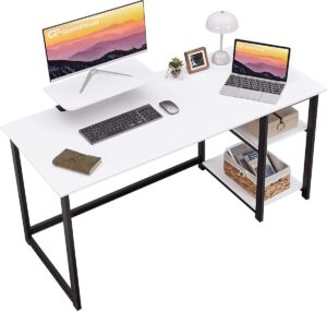 bureau - Computer table / Computertafel , thuiskantoor, bureau, eenvoudige montage Bureautafel Opbergtafel