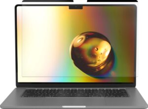 kwmobile screenprotector geschikt voor Apple Macbook Air 15 M3 2024 A3114 - Schermfolie voor laptop - Displayfolie mat