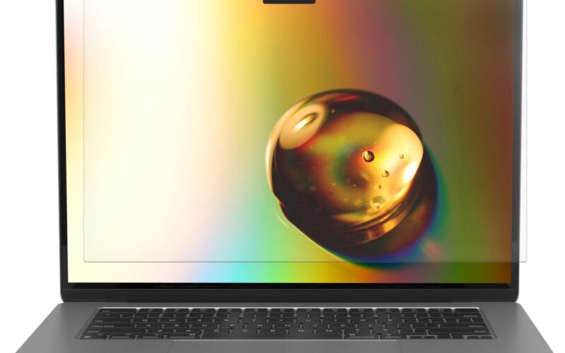 kwmobile screenprotector geschikt voor Apple Macbook Air 15 M3 2024 A3114 - Schermfolie voor laptop - Displayfolie mat