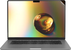 kwmobile screenprotector geschikt voor Apple Macbook Air 15 M3 2024 A3114 - Schermfolie voor laptop - Displayfolie mat