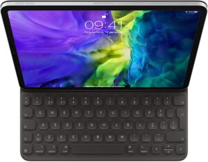 Apple MXNK2PO/A toetsenbord voor mobiel apparaat Zwart QWERTY Portugees