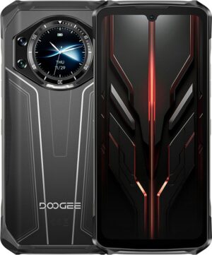 Doogee S119 NL - 6.72inch - Robuuste Smartphone - 8GB+16GB RAM - 512GB ROM - 10200mAh - Android 14.0 - Zwart met zilver
