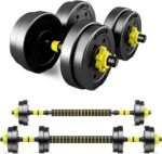 Dumbbells/Gewichten Verstelbare Halters Set 10-30 kg Professioneel Verbindingsstalen Buis Home Gym