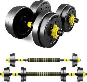 Dumbbells/Gewichten Verstelbare Halters Set 10-30 kg Professioneel Verbindingsstalen Buis Home Gym