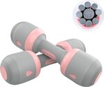Dumbbells/Gewichten Verstelbare dames heren 5-in-1 gewicht antislip rubber hand 2-10 kg 2 x 5 kg