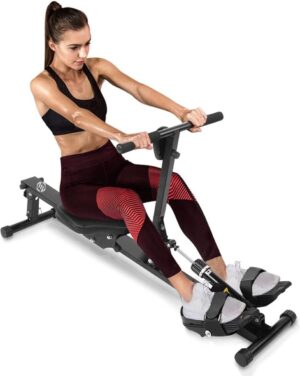 Equivera Roeitrainer - Roeimacine - Roeiapparaat - Fitness - Hometrainer - Premium