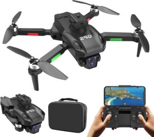 GPS-drone opvouwbare quadcopter-drone met HD-camera groot bereik minder dan 249 g borstelloze motor follow auto return beginners volwassenen