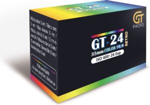 GT PHOTO Pellicule Photo Couleur Retro 35mm - 24 Photos