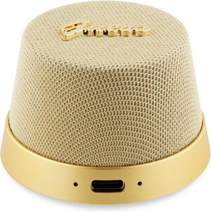 Guess Bluetooth Speaker Script Logo (MagSafe Compatible) - Goud