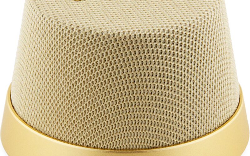 Guess Bluetooth Speaker Script Logo (MagSafe Compatible) - Goud