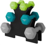 Halterset met 6 Dumbbells en Opbergstandaard voor Krachttraining