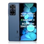 Hot Pepper K82A Smartphone - Android Mobiele Telefoon - 256 GB Geheugen - 8 GB RAM - 120 Hz - Octa-Core Processor - inclusief Hoes