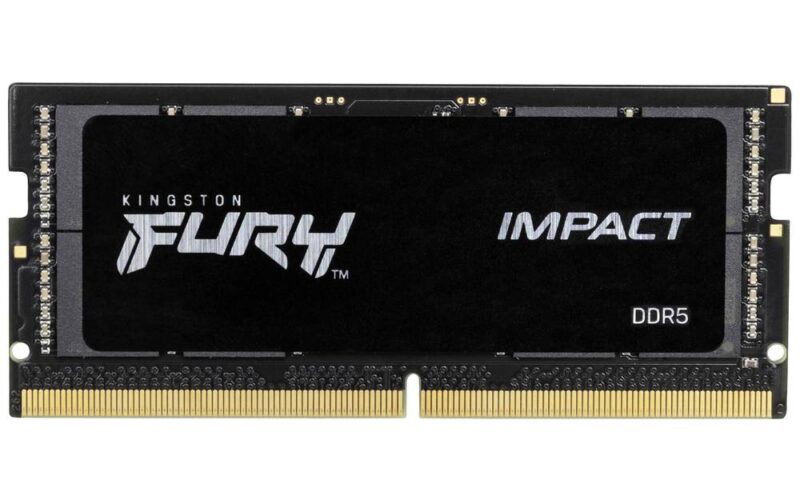 Kingston FURY Impact Werkgeheugenmodule voor laptop DDR5 16 GB 1 x 16 GB Non-ECC 5600 MHz 262-pins SO-DIMM CL40 KF556S40IB-16