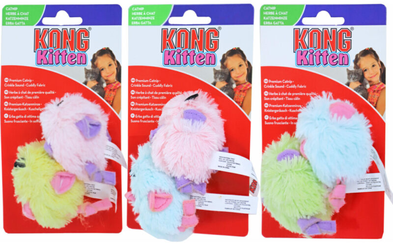 Kong Kat Kitten Muis 2 stuks