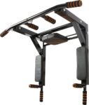Luxari - Hoogwaardig 2 in 1 Pull Up Station en Dip Station voor Thuis Sporten - Optrekstang Fitness - Power Tower - Krachtstation