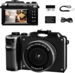 Merkloos - Analoge Camera - Zwart