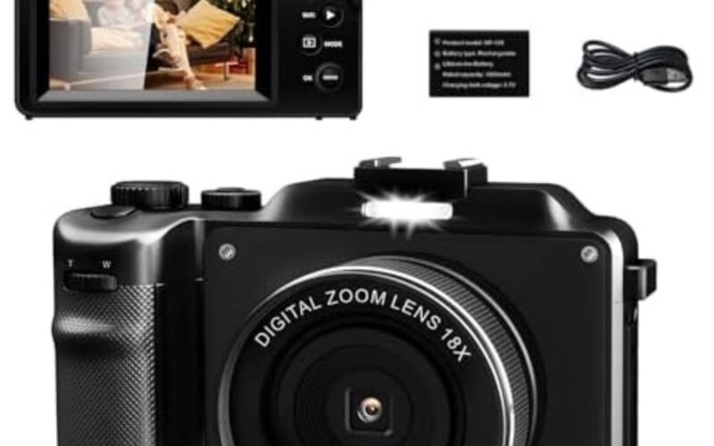 Merkloos - Analoge Camera - Zwart
