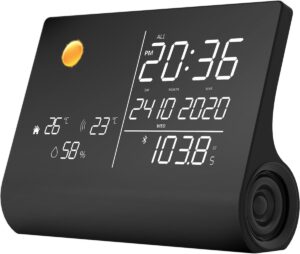 NASA WS1300 Weerstation voor binnen en buiten - Bluetooth Speaker - Radio