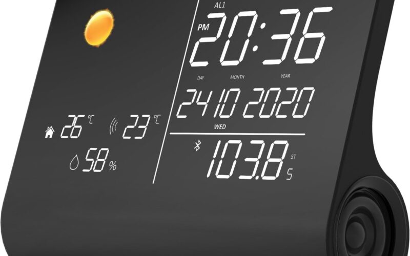 NASA WS1300 Weerstation voor binnen en buiten - Bluetooth Speaker - Radio